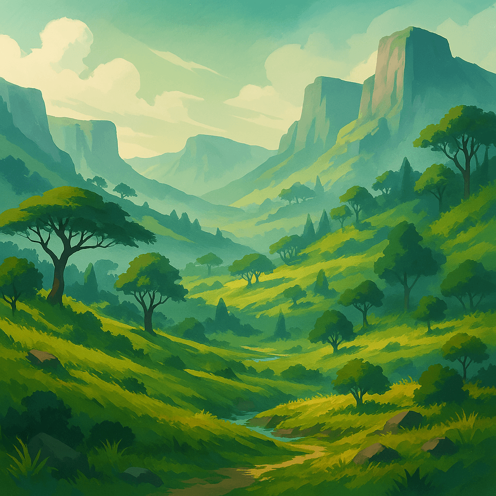 Drakensberg Forest — ambient soundscape